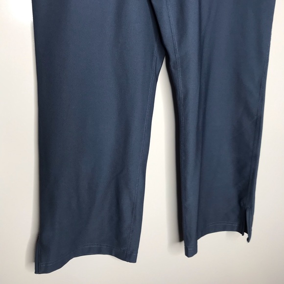 Lucy blue grey cropped relax fit work out pants - Picture 3 of 12